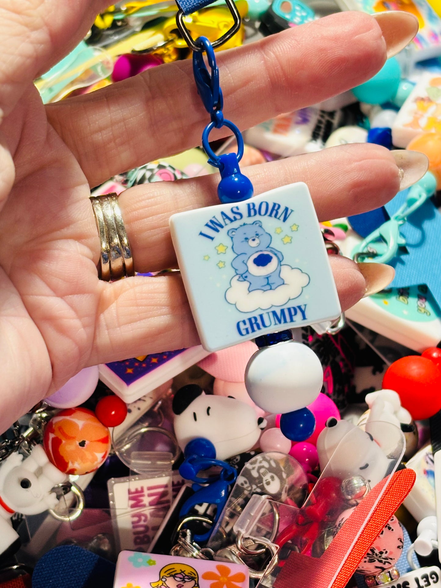 Beaded Phone Charms
