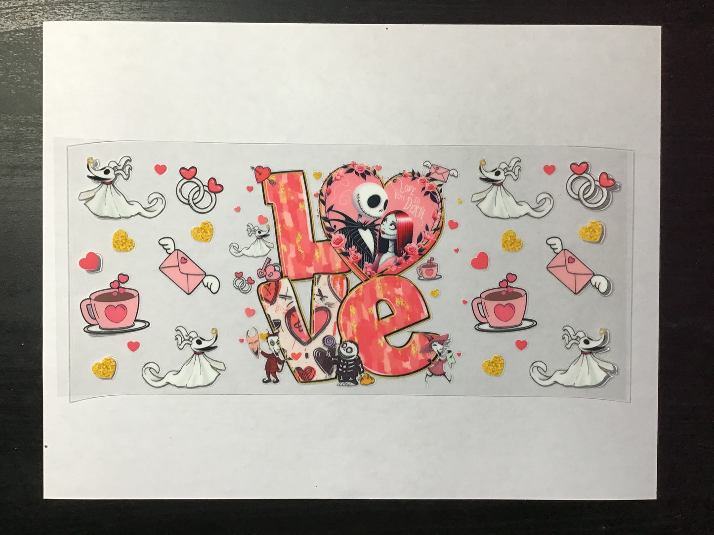 Valentines wrap