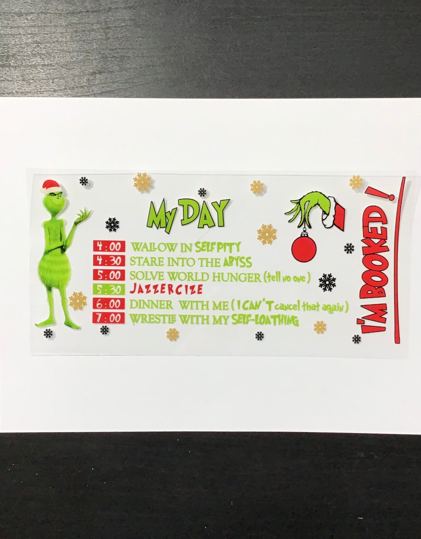 Xmas Character wrap