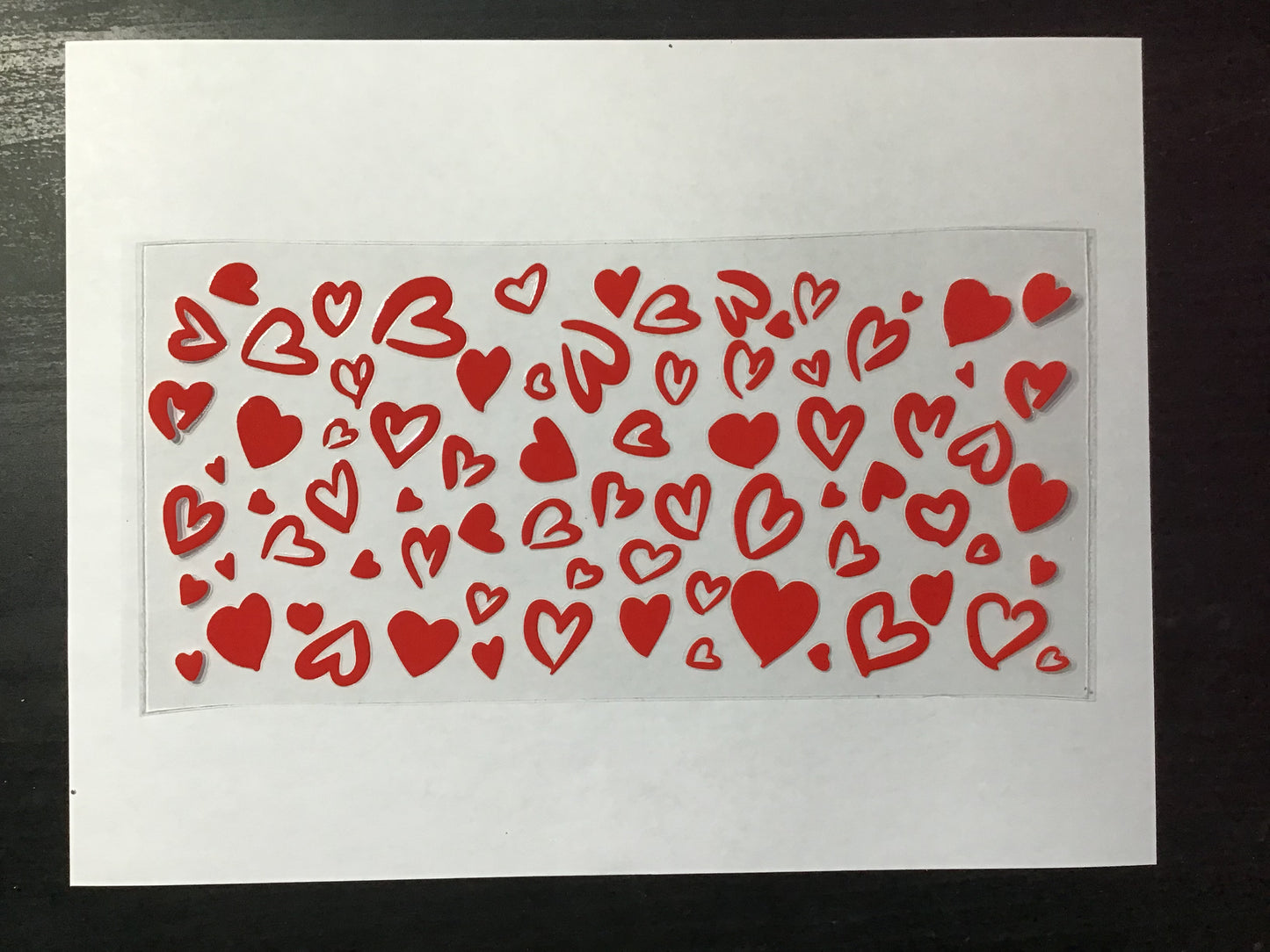 Valentines wrap