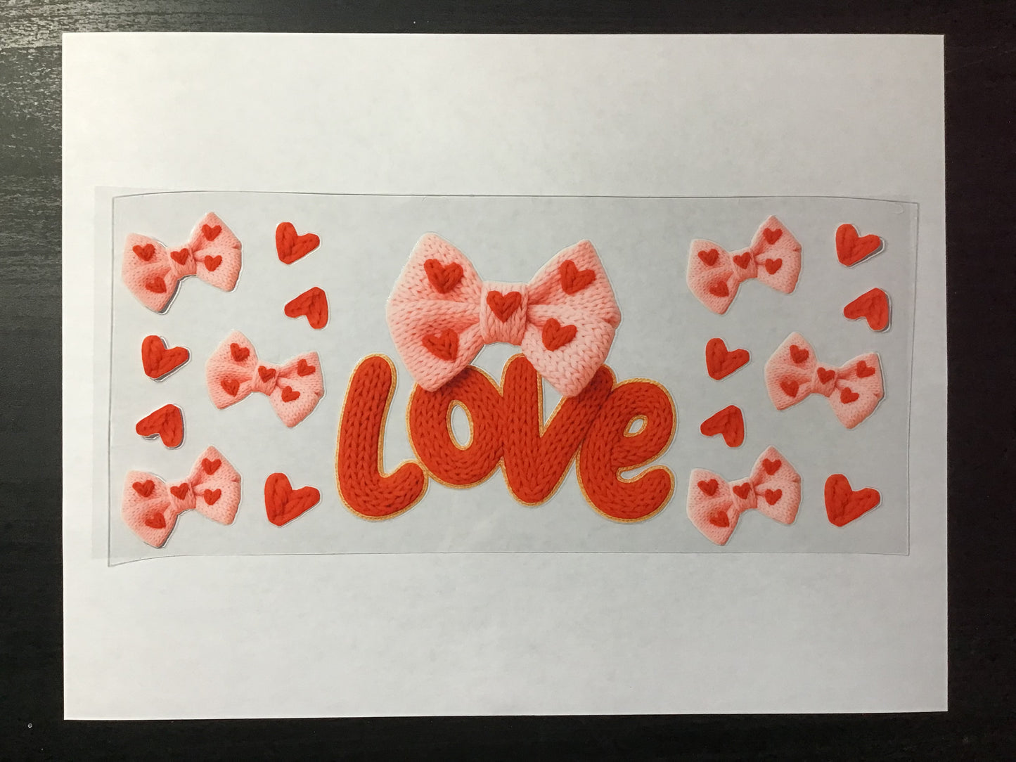 Valentines wrap
