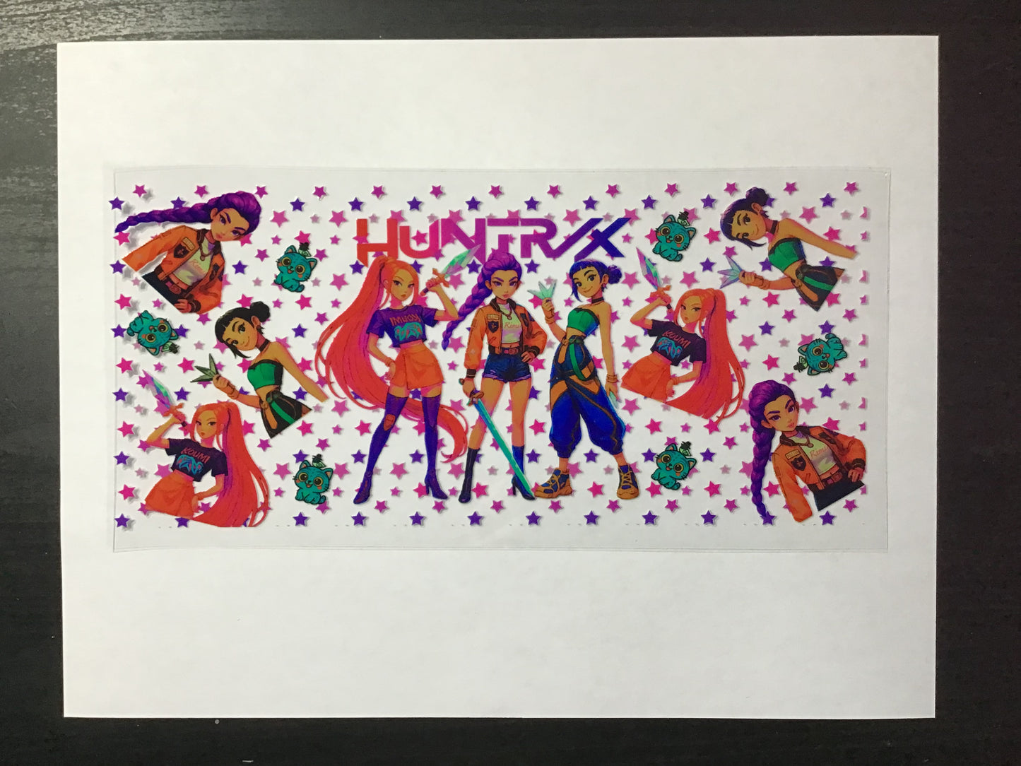 Character wrap