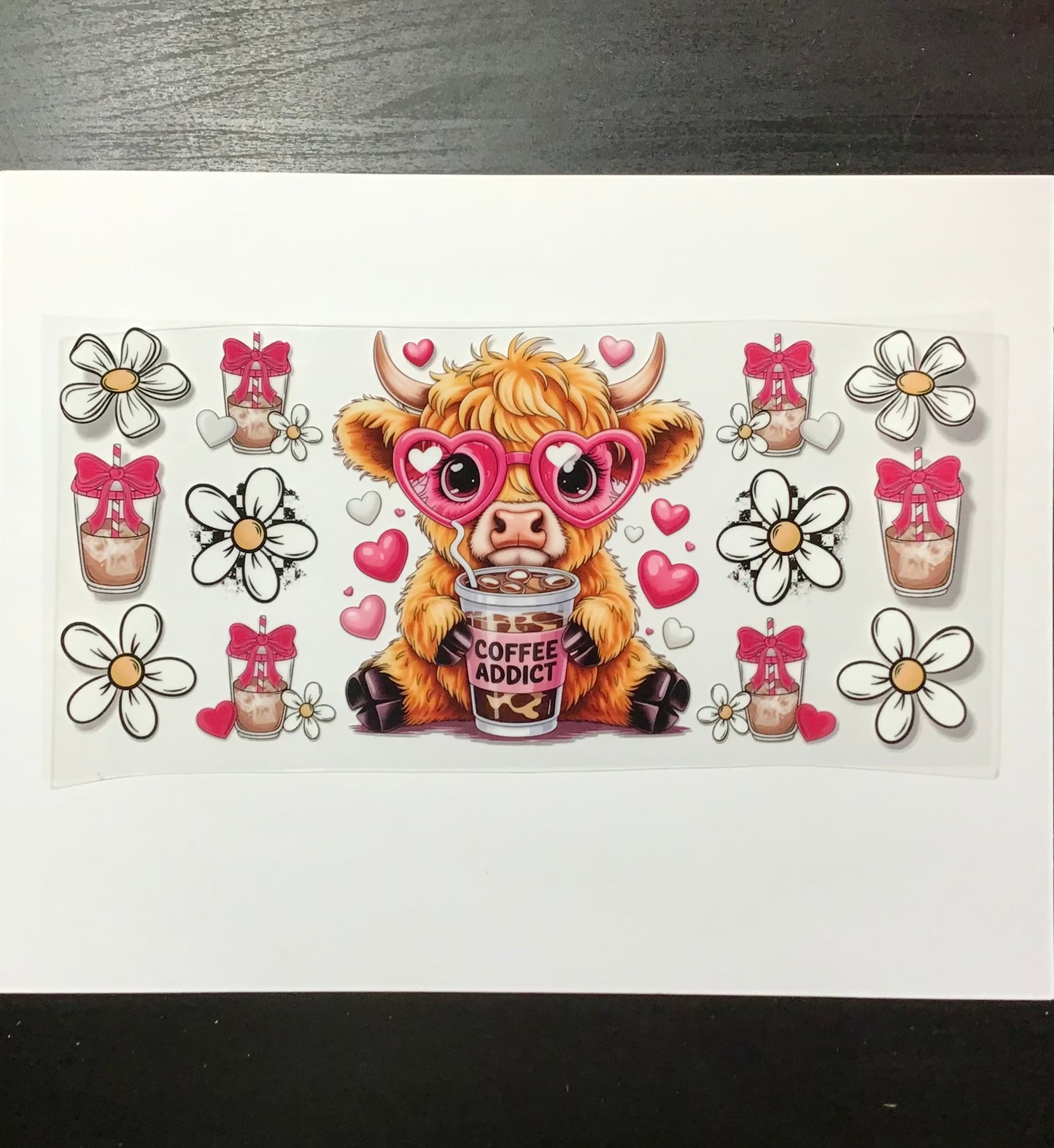 Highland cow wrap