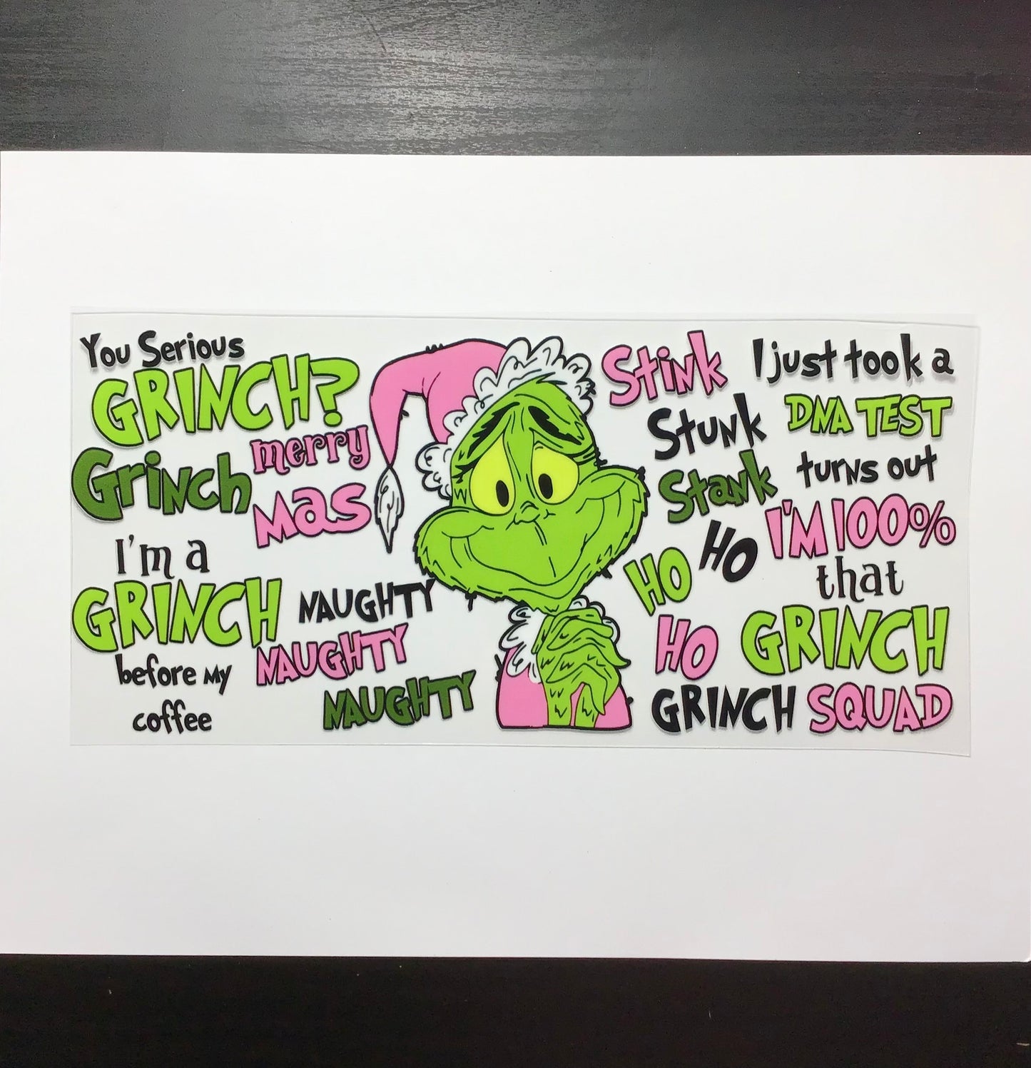 Xmas Character wrap
