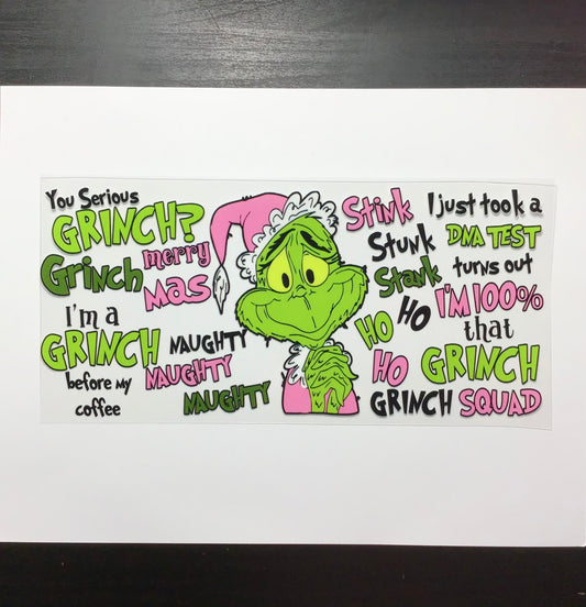Xmas Character wrap