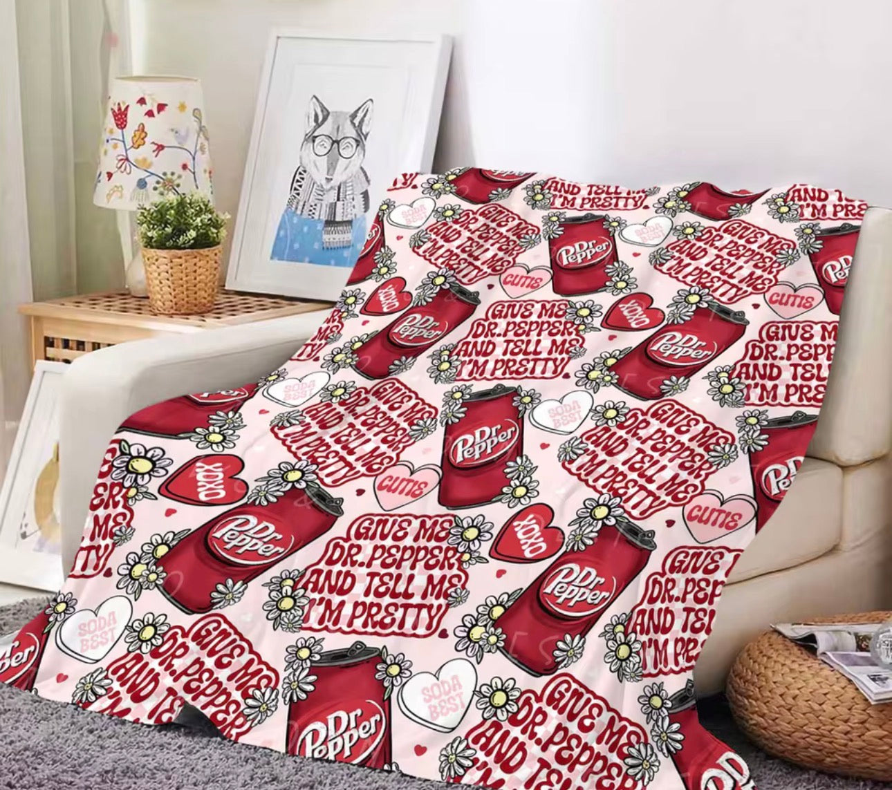 PREORDER CHARACTER BLANKETS. closes June 3!