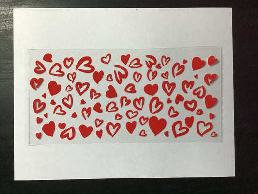 Valentines wrap