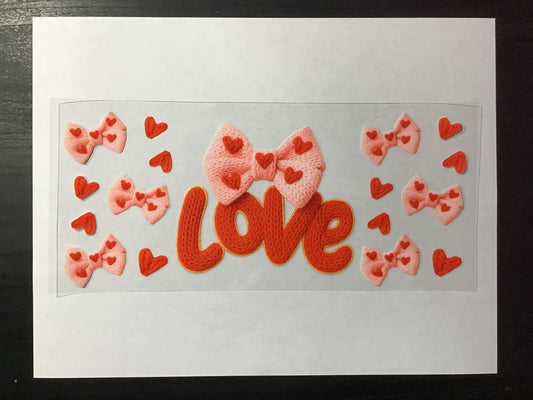 Valentines wrap