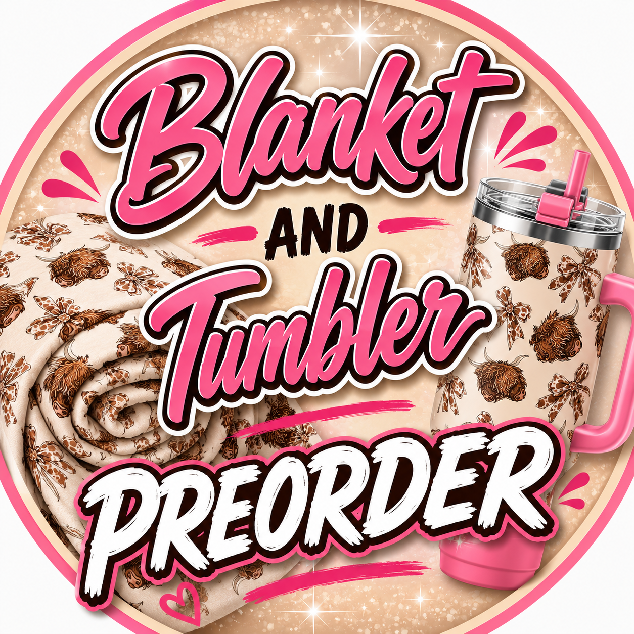 Blanket and Tumbler PREORDER
