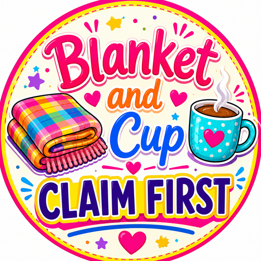 JUNE 4! CLAIM FIRST Blanket and Cups