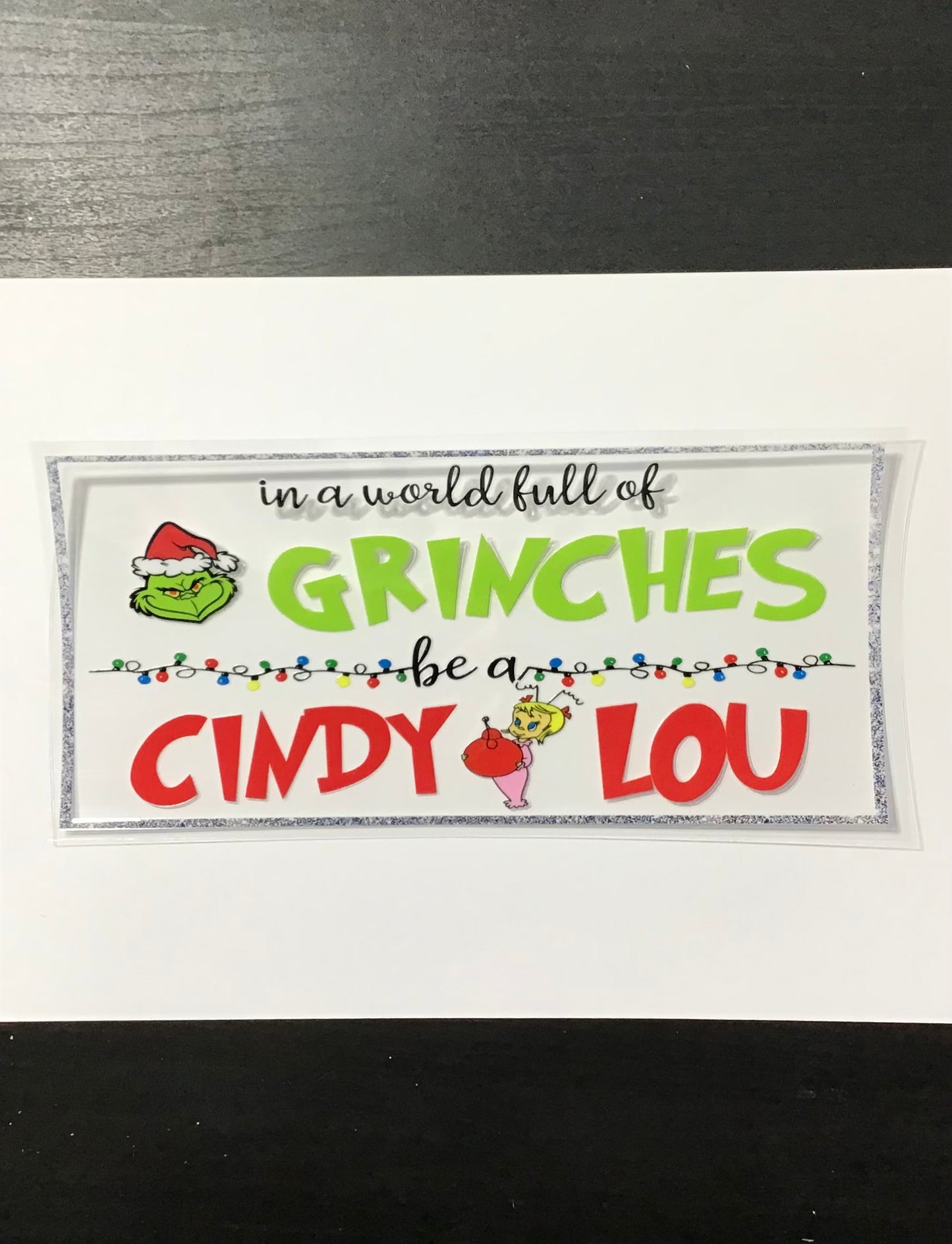 Xmas Character wrap
