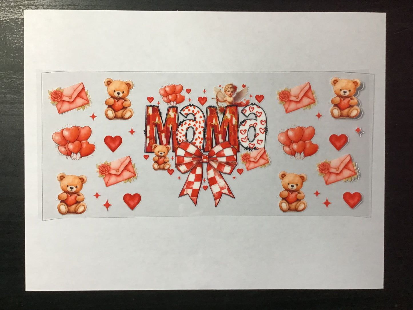 Valentines wrap