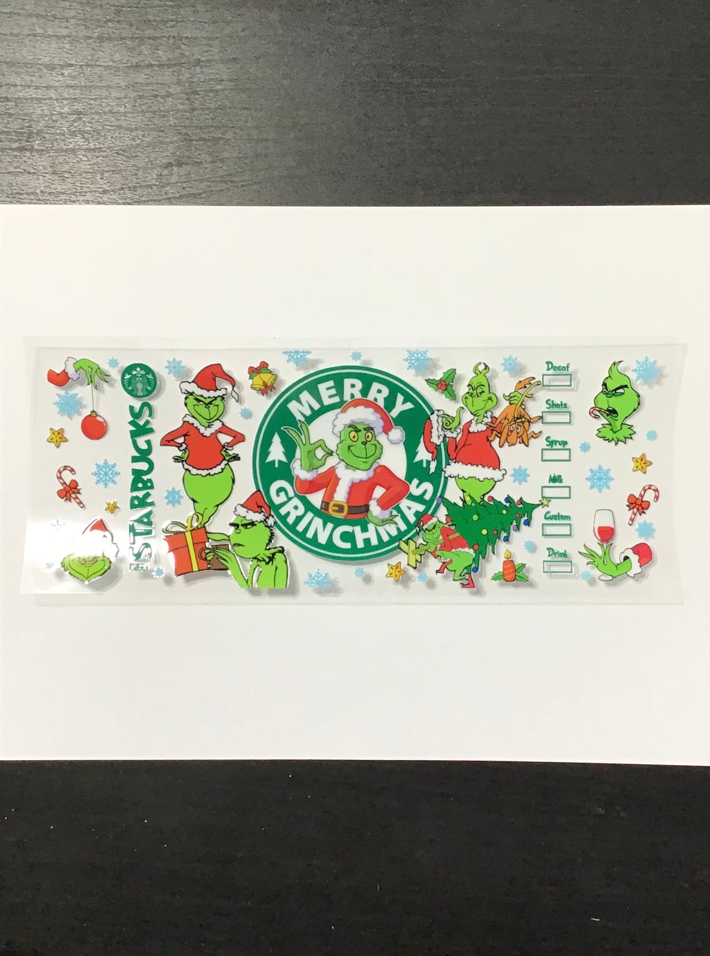 Xmas Character wrap