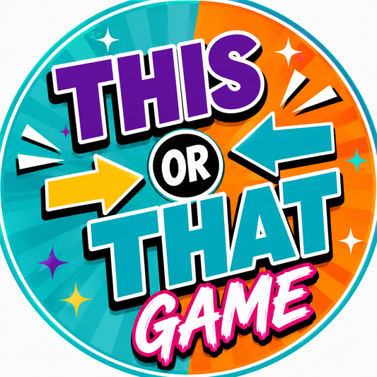 This Or That Game Scrunchie Edition
