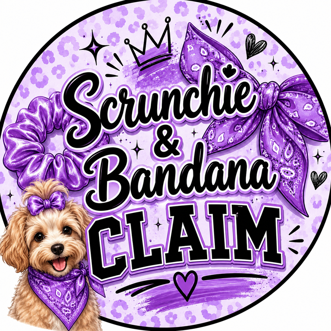 Claim Night for Scrunchie and/or Pet Bandana
