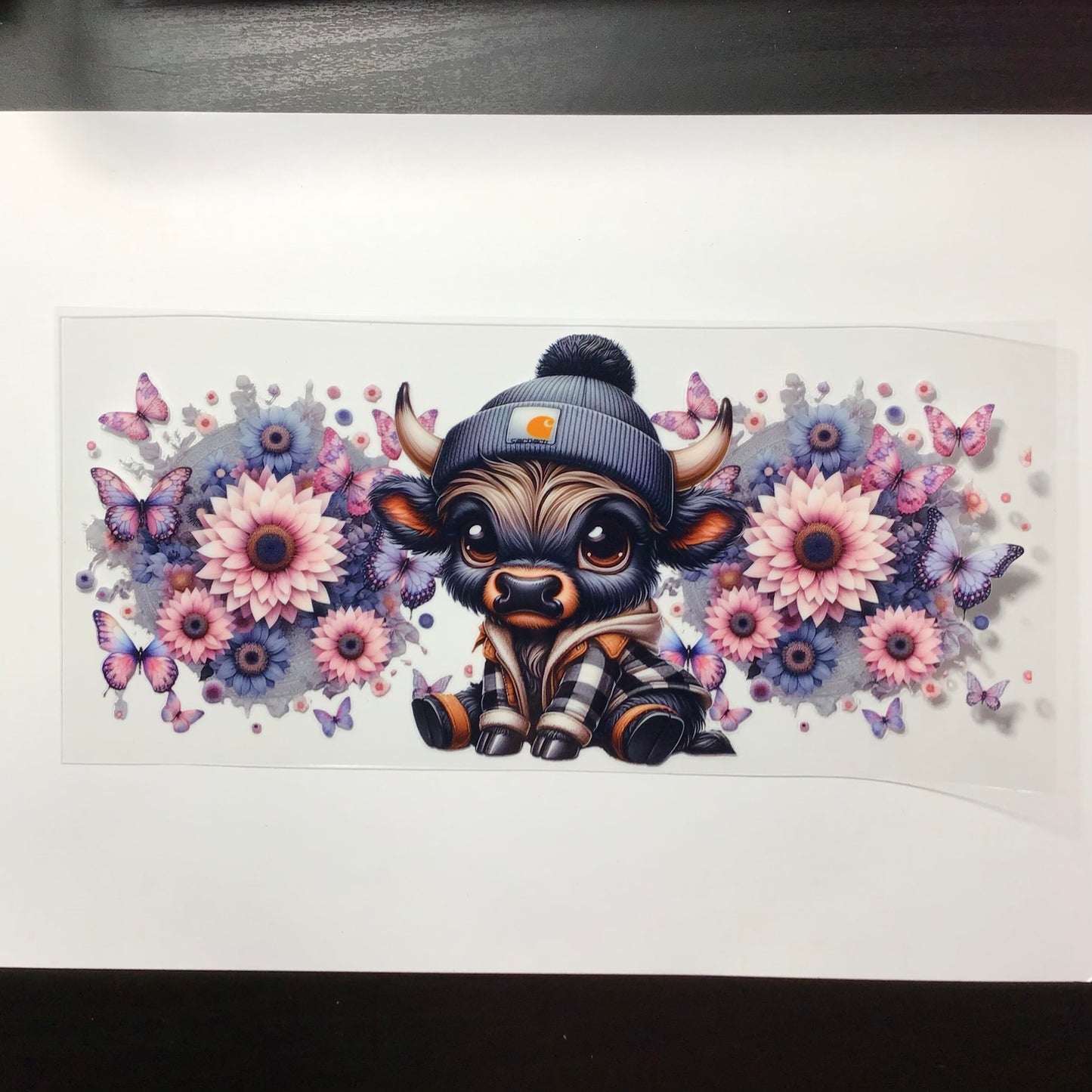 Highland cow wrap
