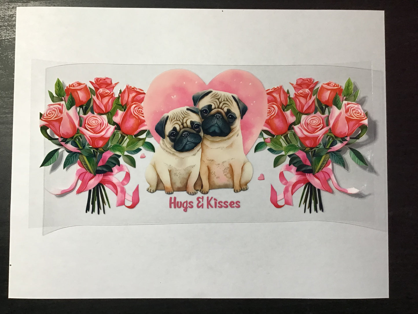 Valentines wrap