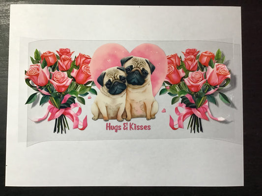 Valentines wrap