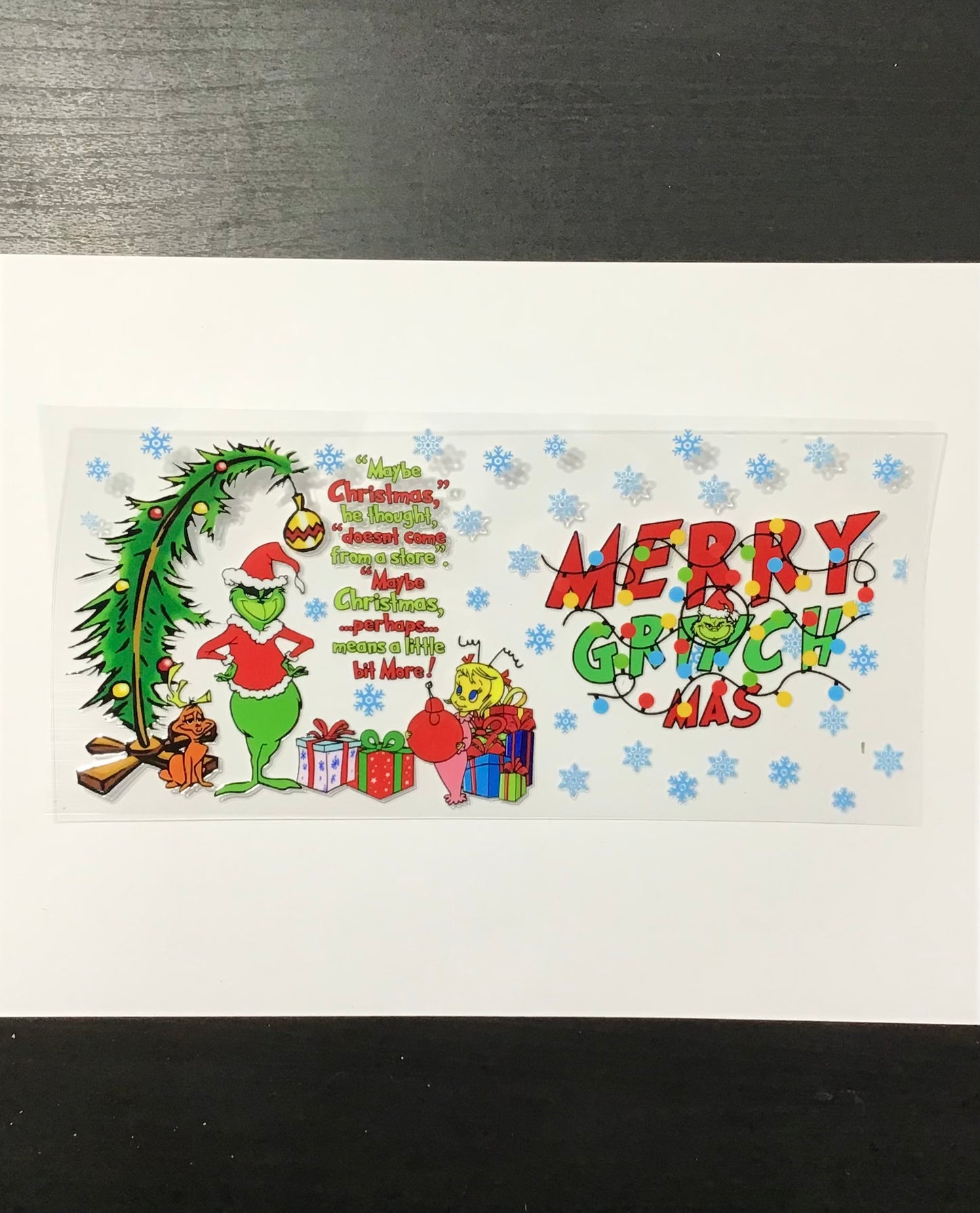 Xmas Character wrap
